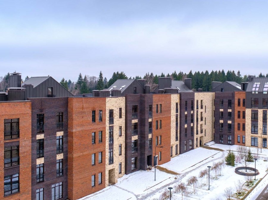 ЖК парк апрель зима