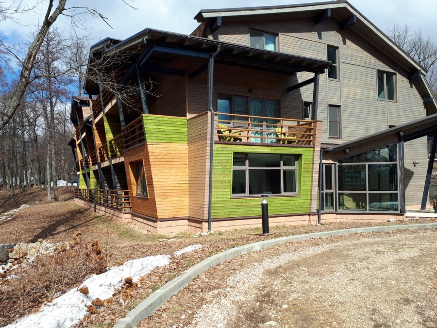 Экостиль веранда