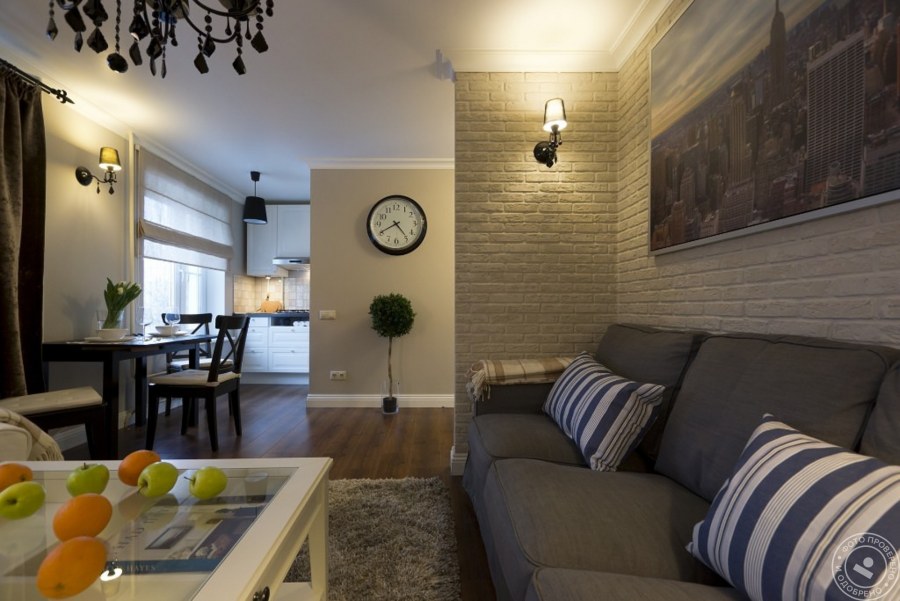 Интерьер стен кухни