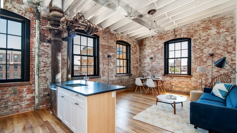 Бутик цветов в стиле лофт