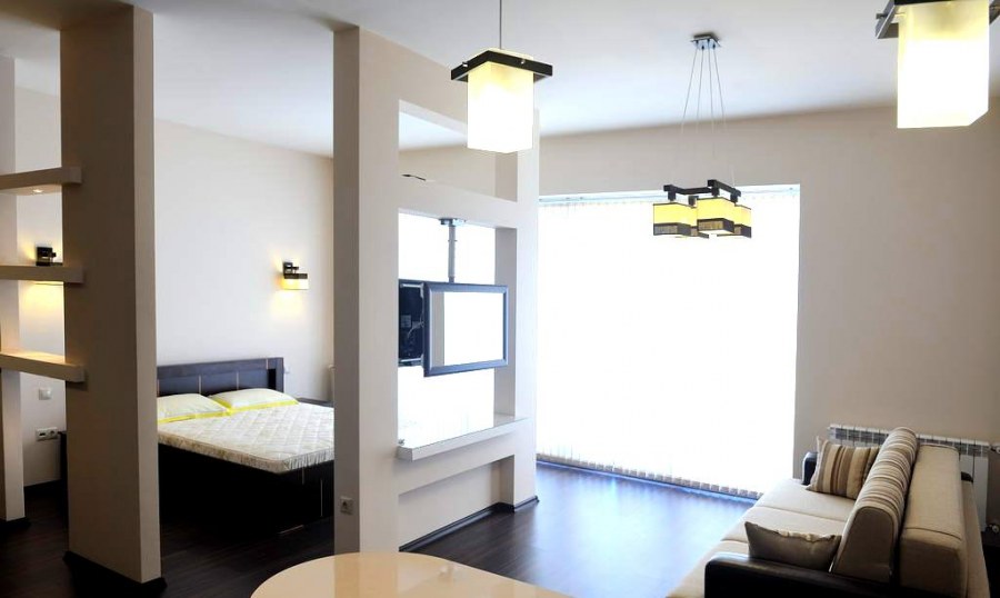 Зонирование гостиной