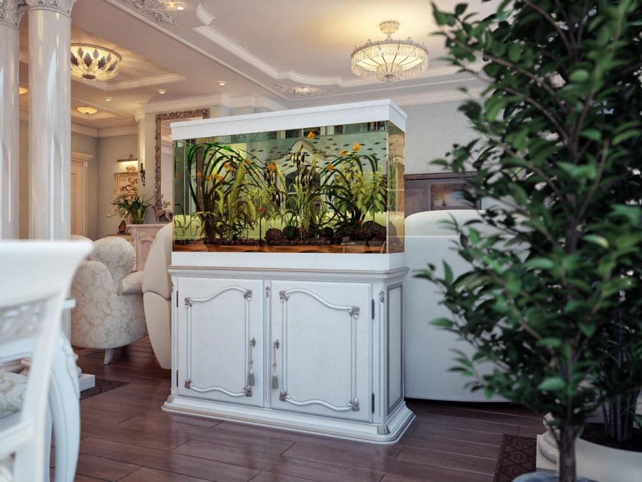 Аквариум на кухне