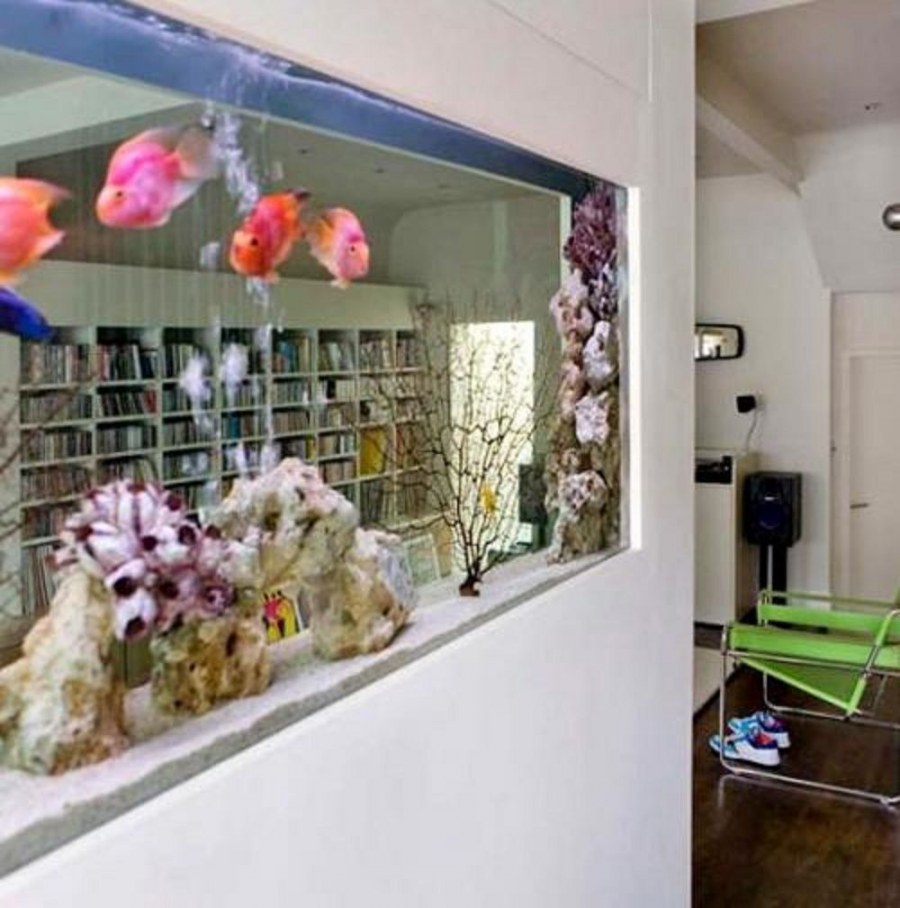 Аквариум в прихожей