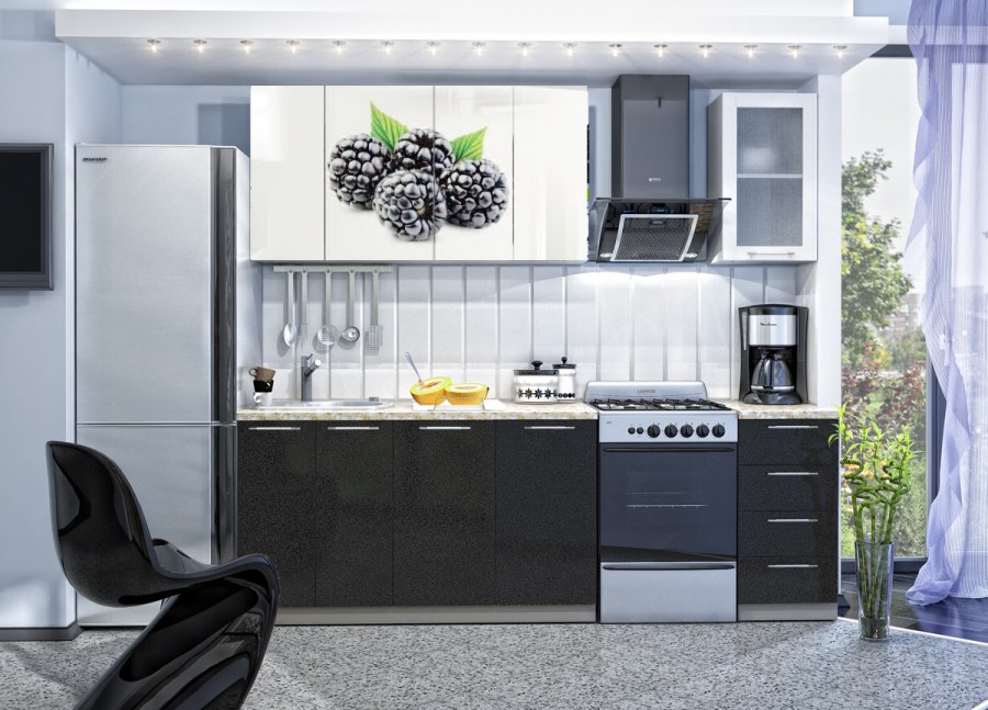 Кухня олива 2м