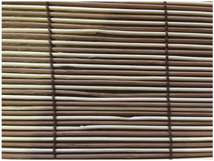 Штора рулонная «бамбук» 80х175 см, цвет белый