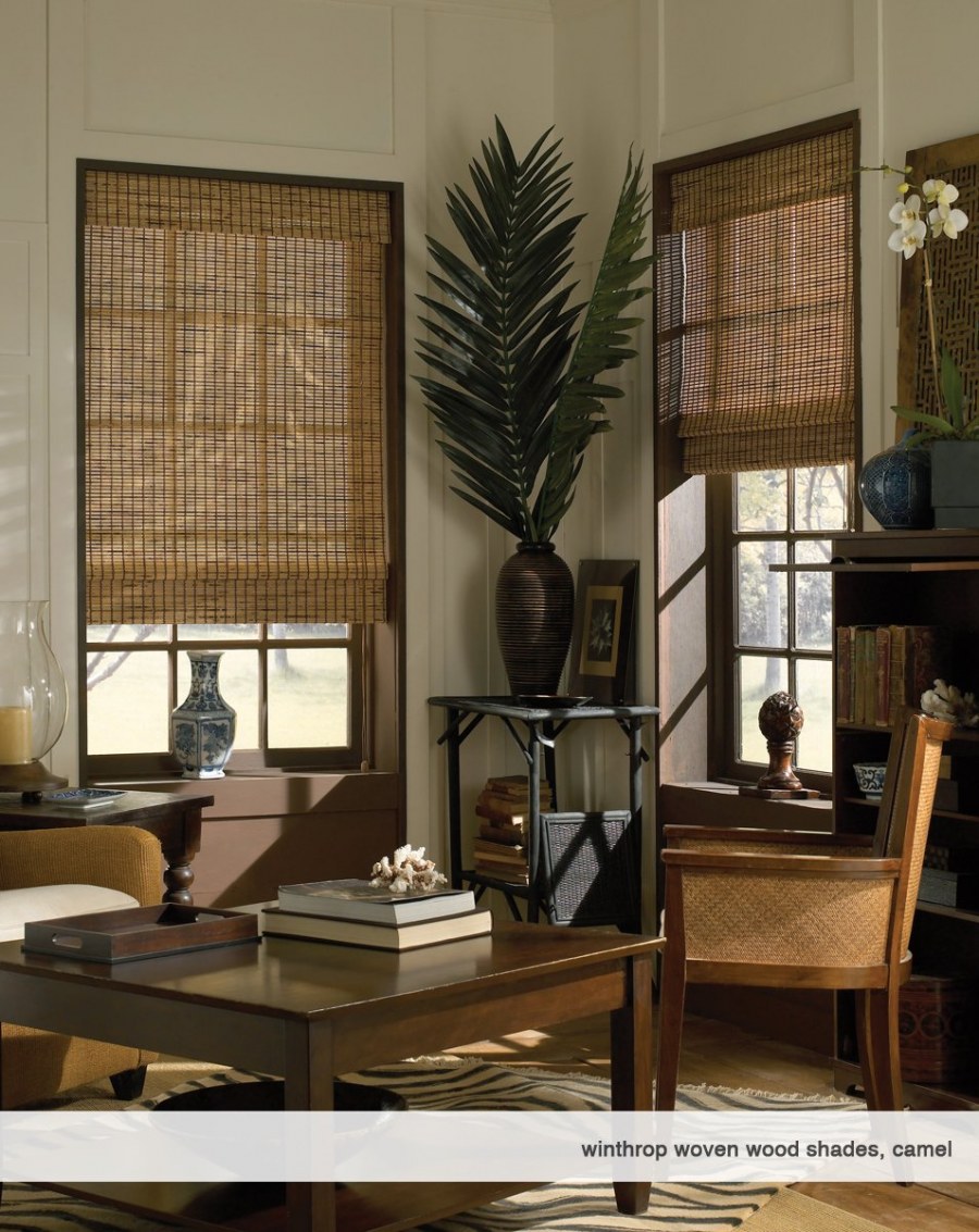 Штора рулонная «бамбук» 60х160