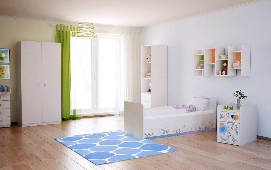 Pollini Kids simple 1100 кровать трансформер белый