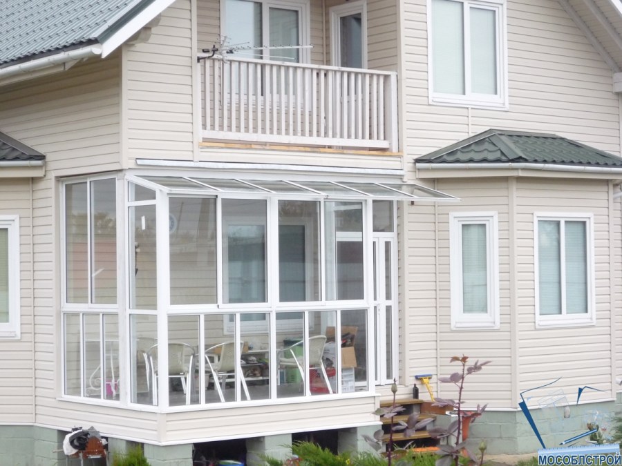 Остекление веранды