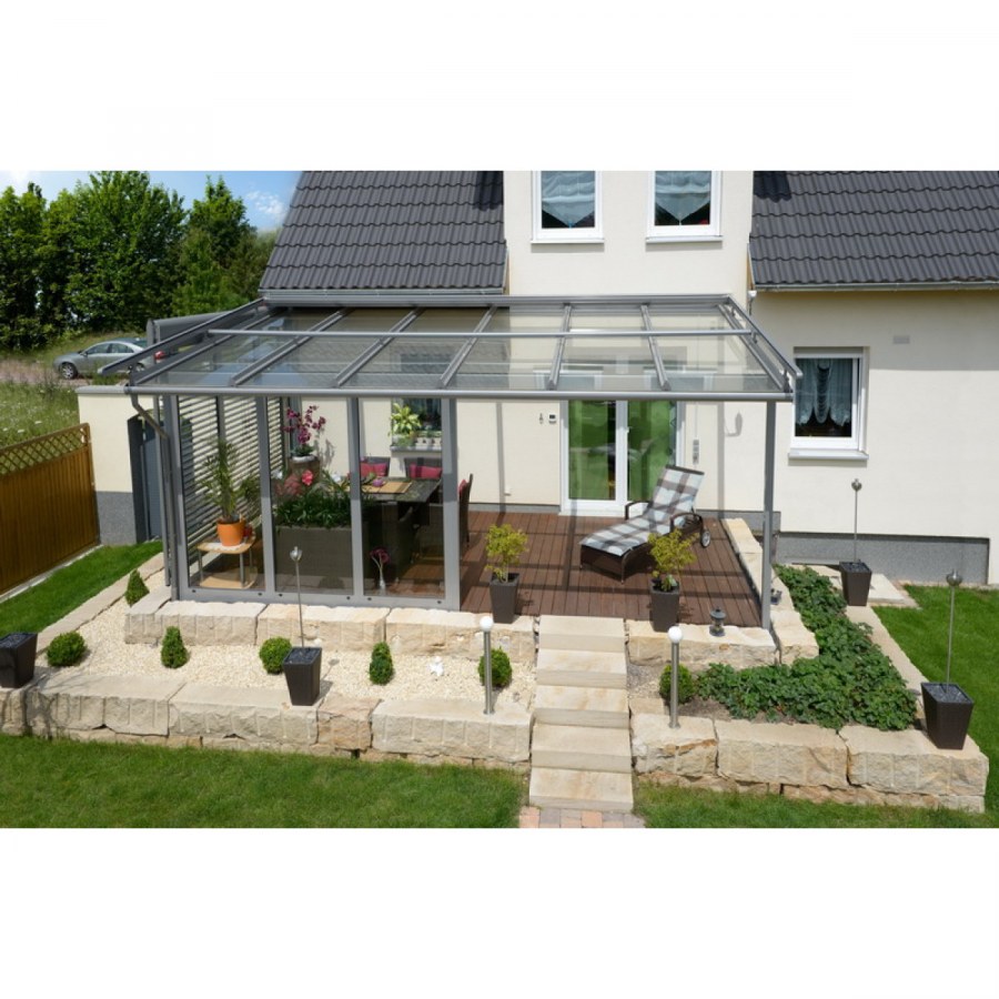 Прозрачная крыша для террасы