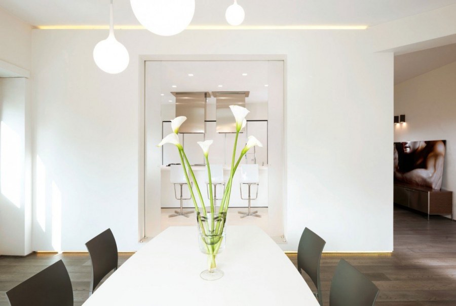 Цветы в интерьере Минимализм