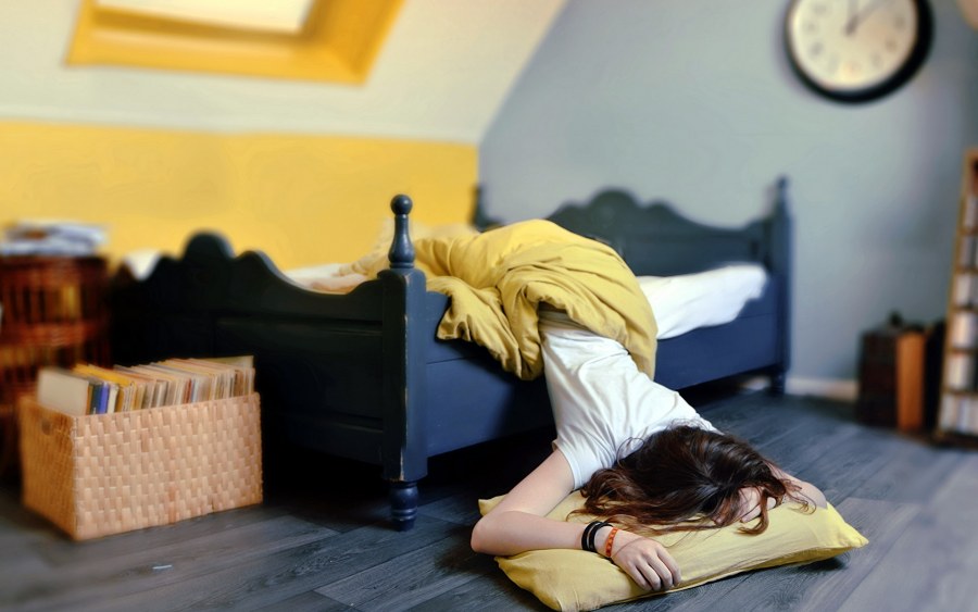 Девушка проснулась