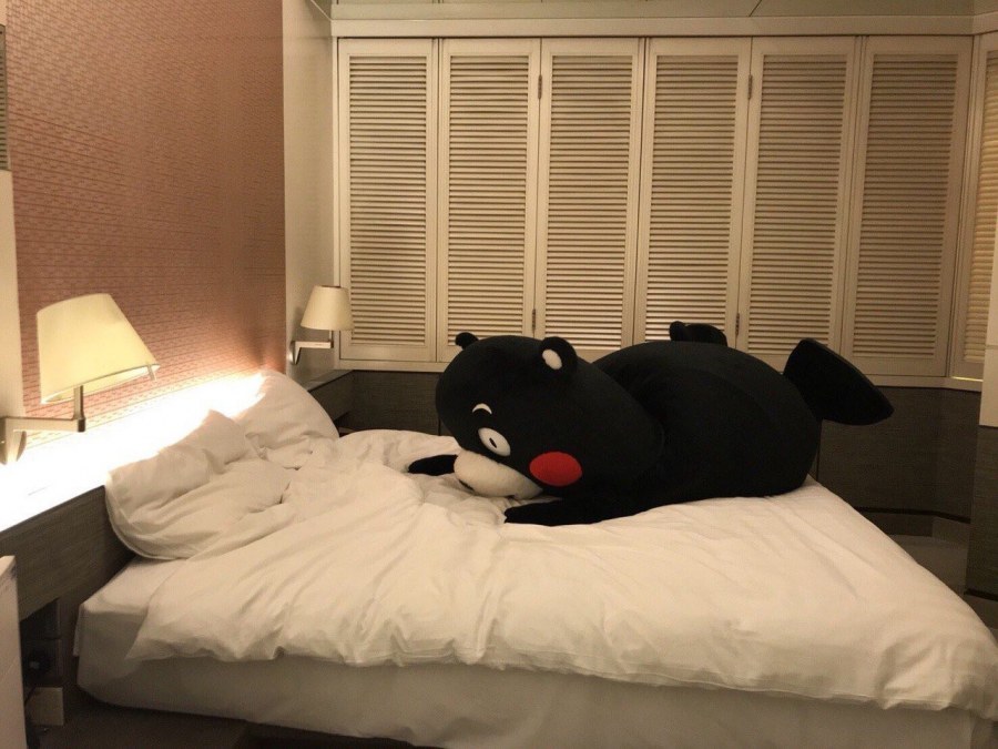 Кровать-подушка Кумамон