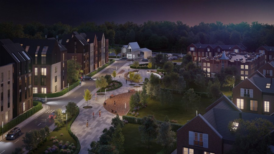 Лестница в таунхаусе Каскад парк