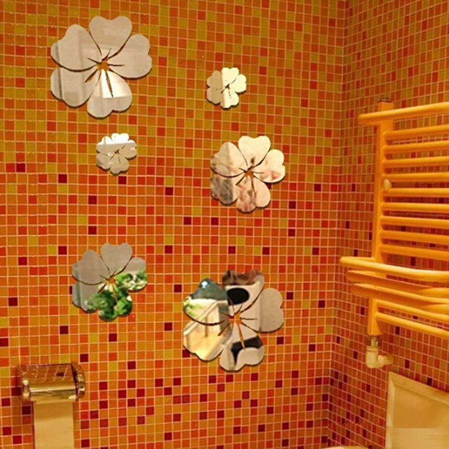 Наклейки в ванную комнату на плитку