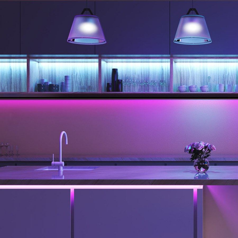 Светодиодная лента в интерьере