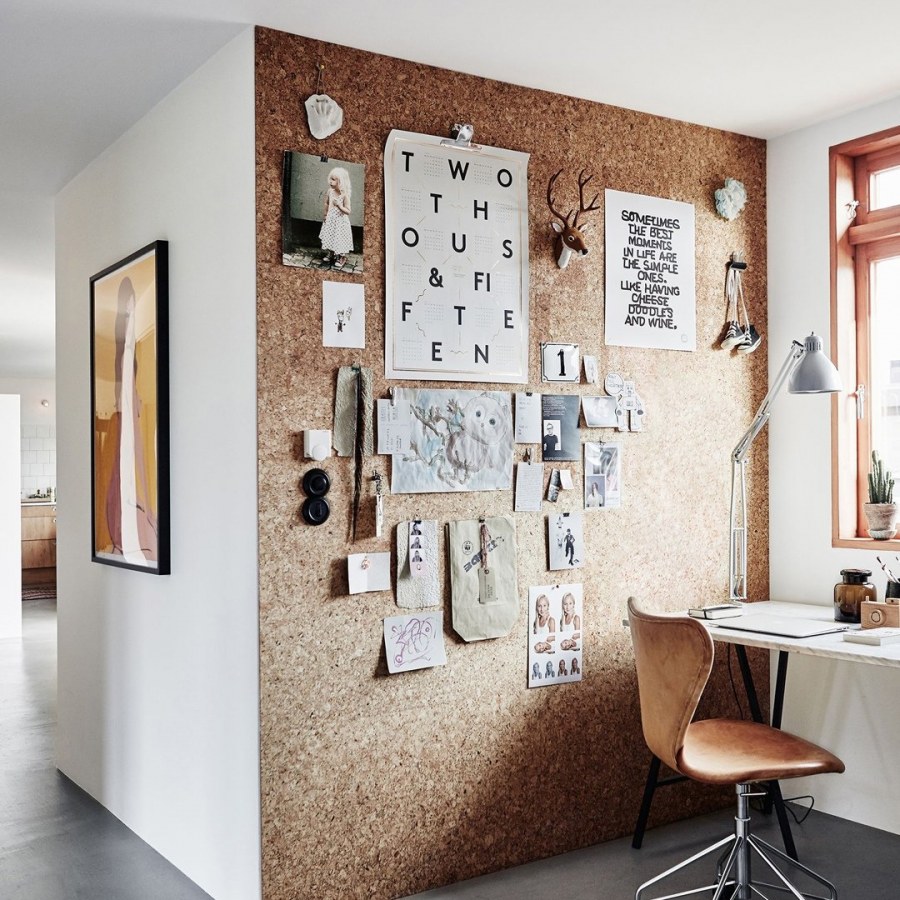 Кабинет в стиле Сканди