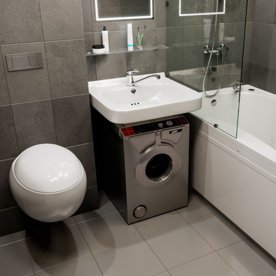 Стиральная машина Eurosoba 1100 Sprint Plus inox