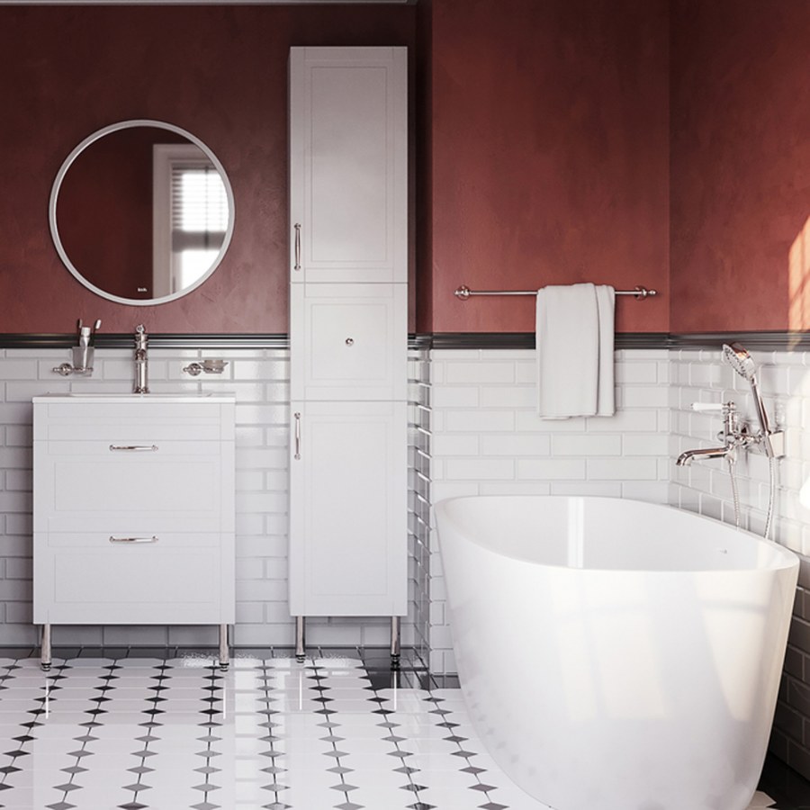 Подвесная тумба с раковиной