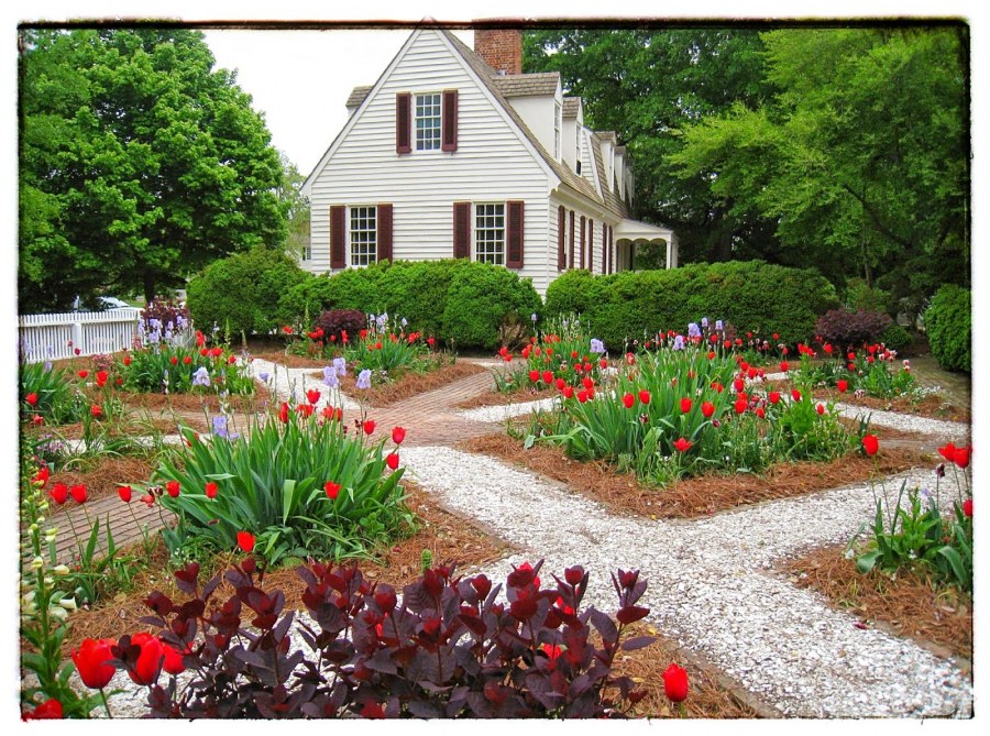 Сад в американском стиле