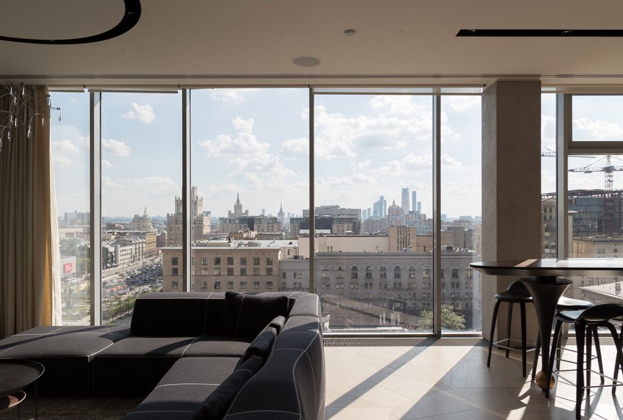 Скай Ривер панорамные окна