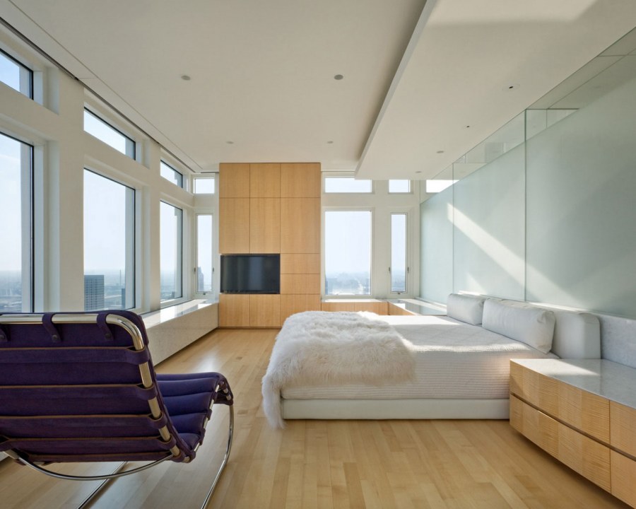 Планировка с панорамными окнами