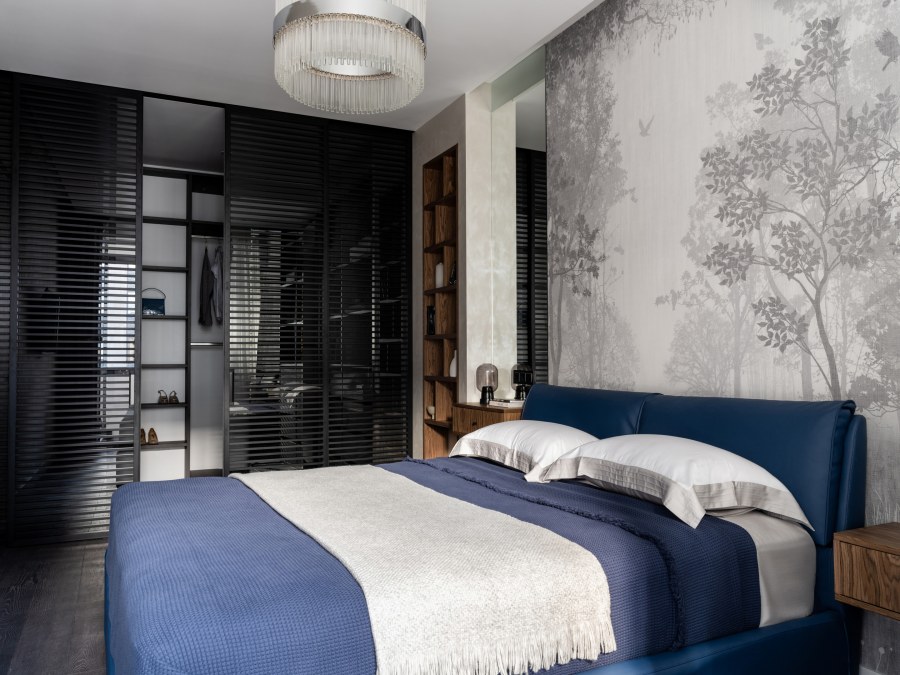 Акцентная стена в стиле лофт