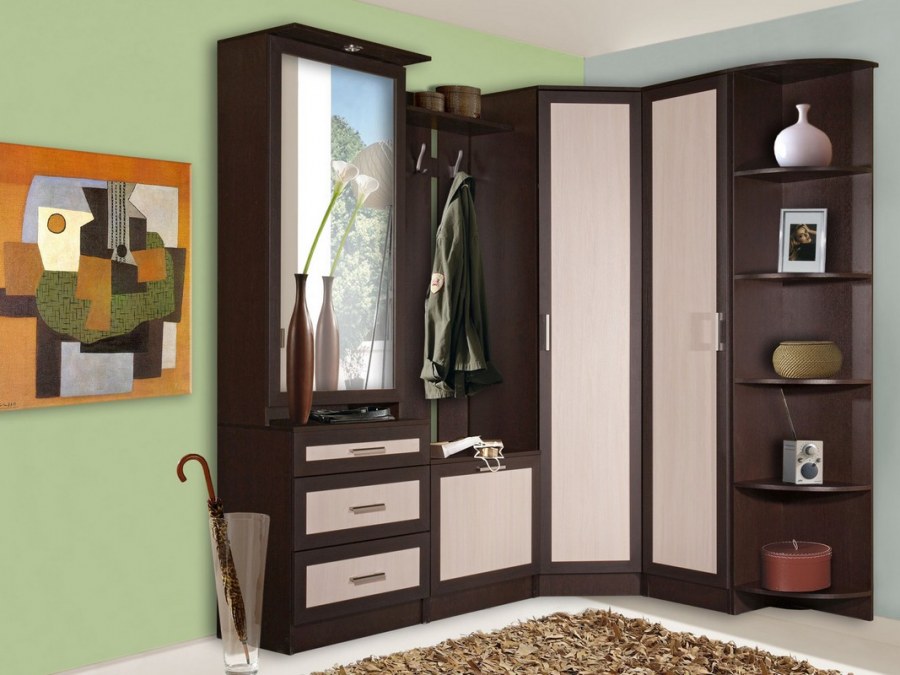 Столплит прихожая угловая