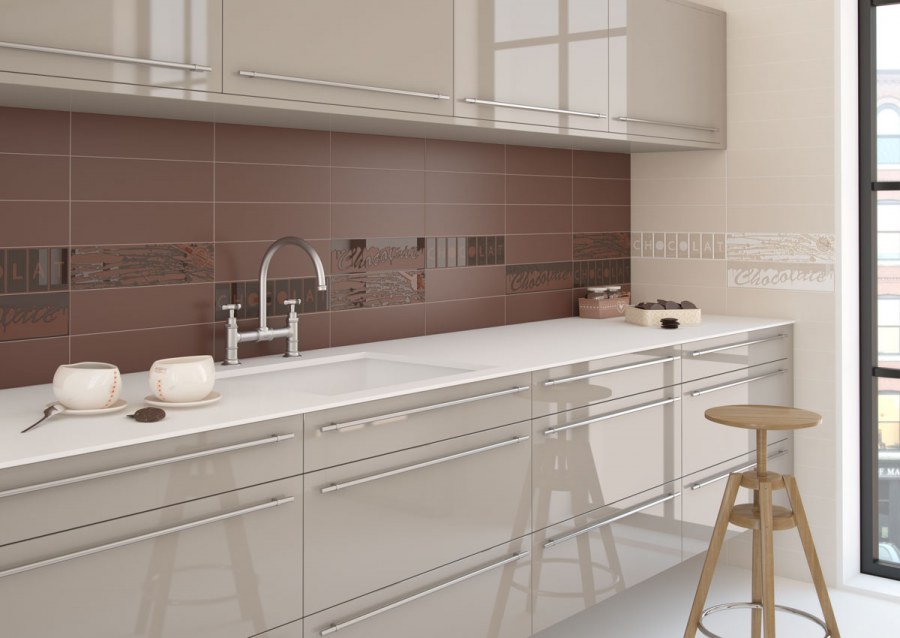 Monopole Chocolate Mate liso crema 10x40