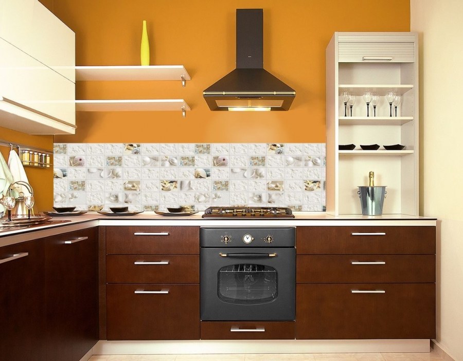 Плитка акварель нефрит керамика