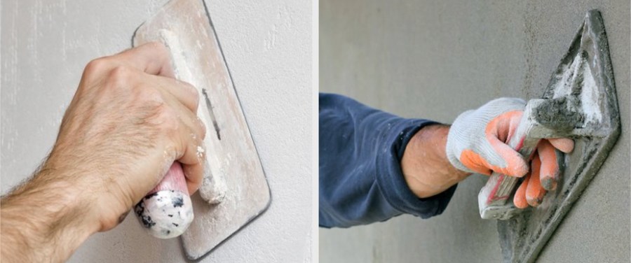 Крашеная штукатурка