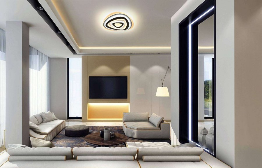 Люстры estares Geometria Trio