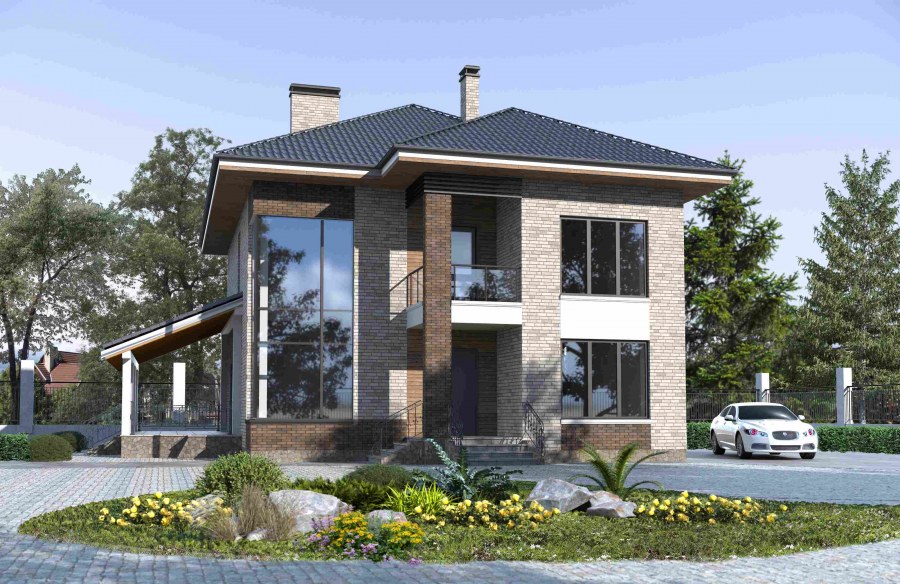 Проекты домов и коттеджей