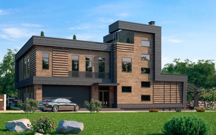 Экостиль экстерьер