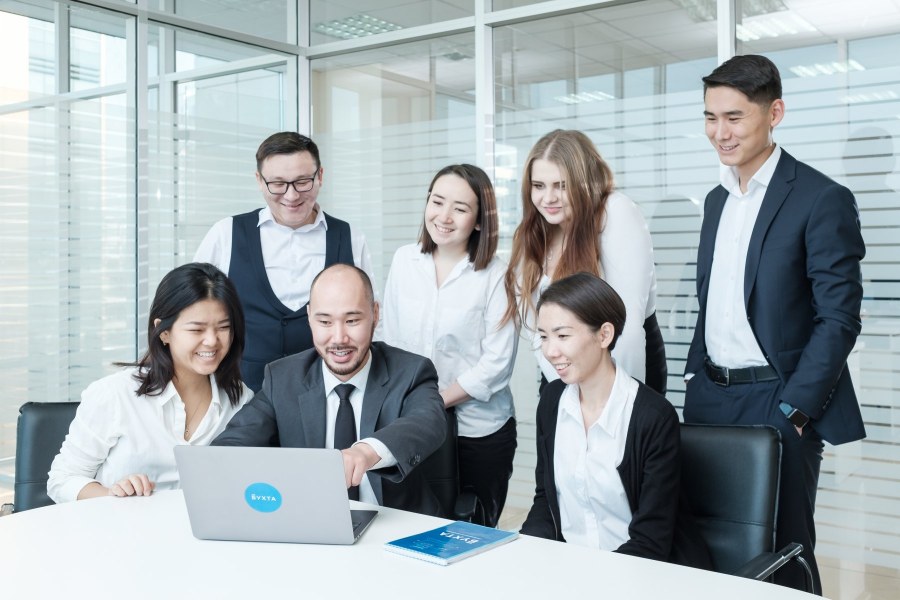 Современный стиль в приемной