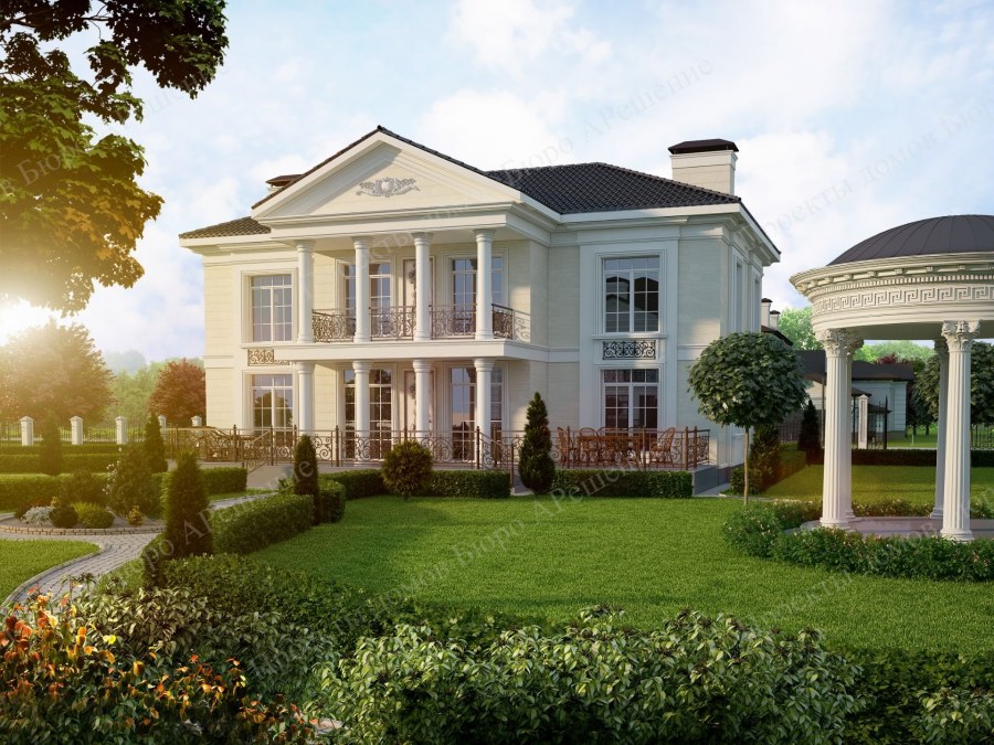 Дом проект классика Ренессанс парк