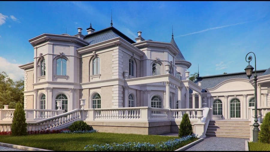 Резиденция особняк усадьба в классическом стиле