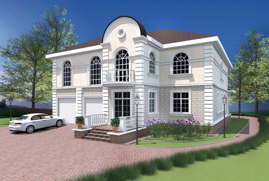 Проекты домов фасады