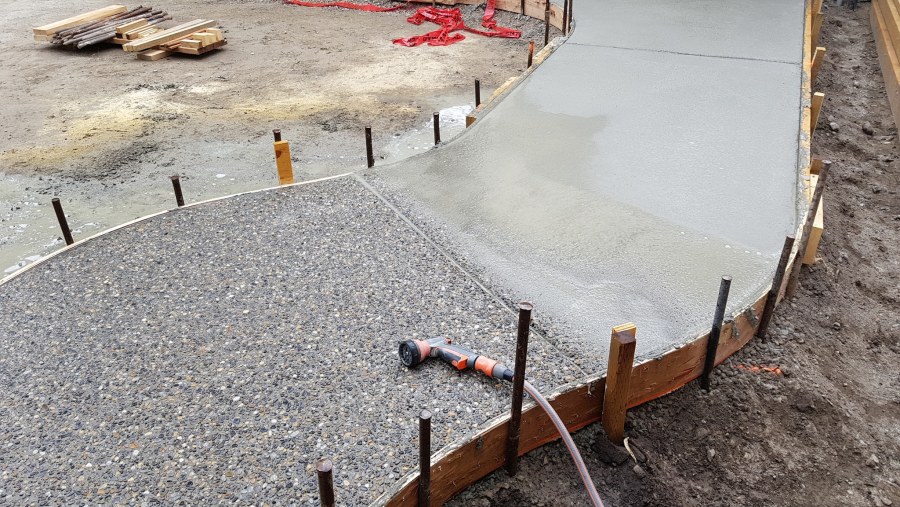 Дорожки из мраморной крошки