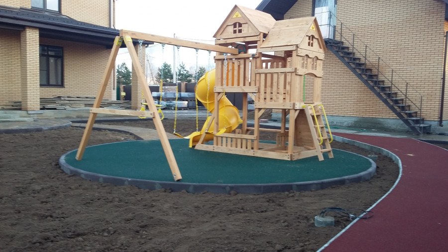 Дорожное покрытие для детских площадок