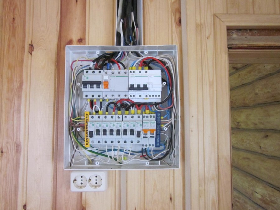 Распределительный щит для электропроводки 380в