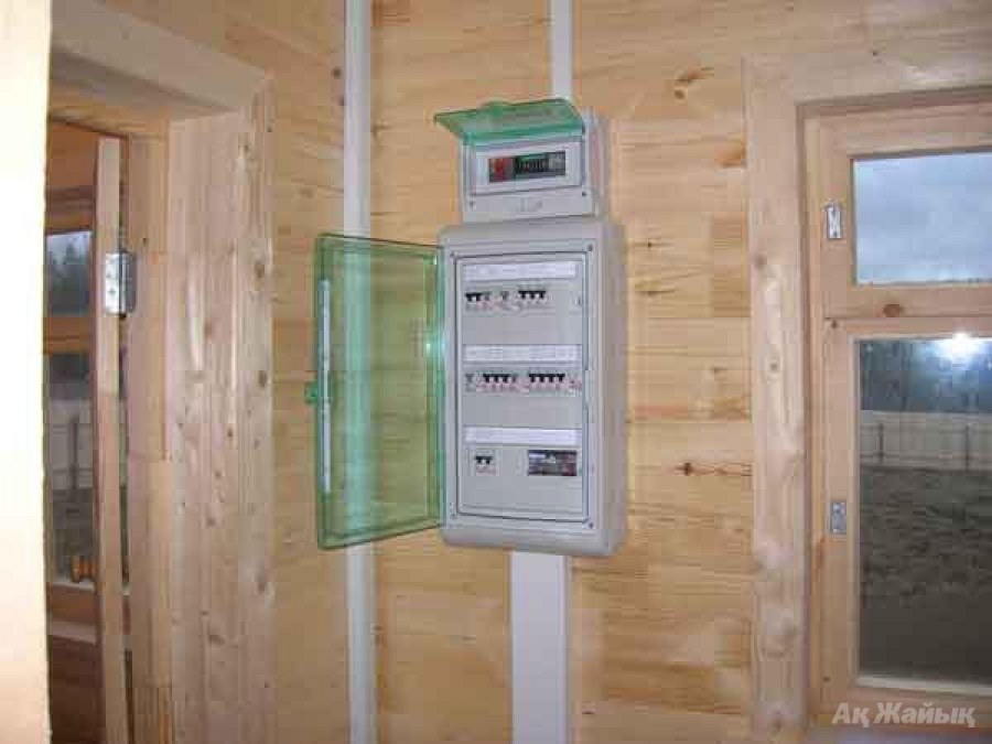 Распределительный щит накладной на 380 в деревянном доме