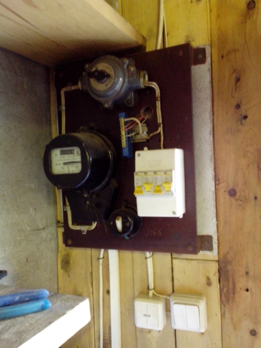 Счетчик в гараж