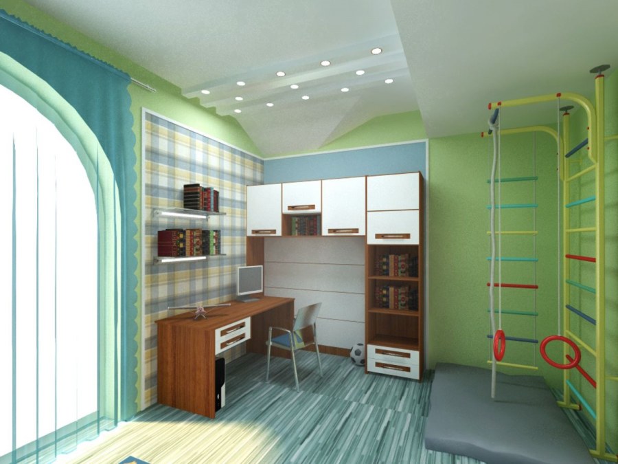 Дизайн детской для мальчика