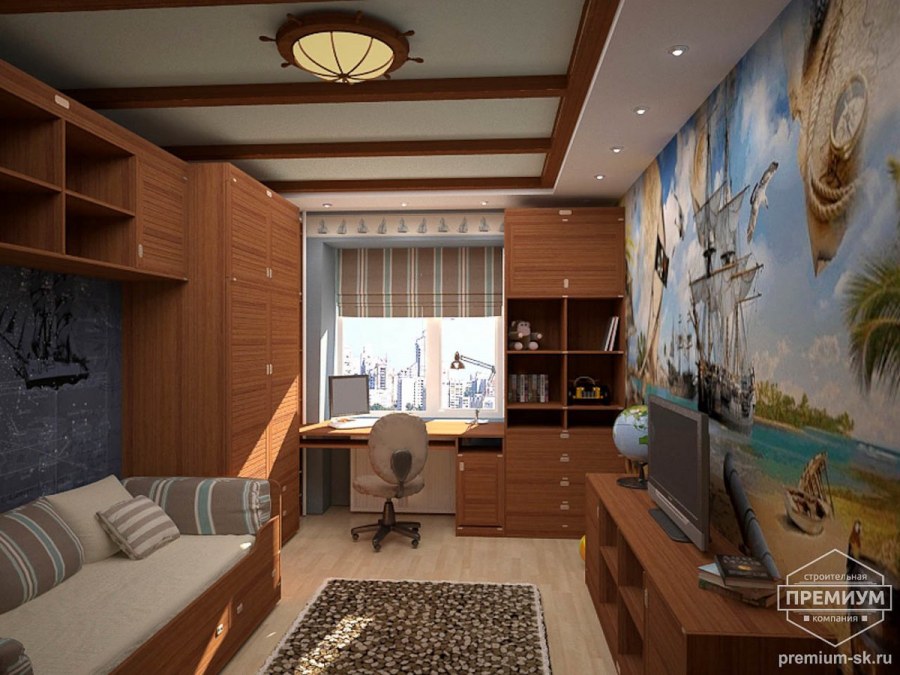 Комната для мальчика 7 лет