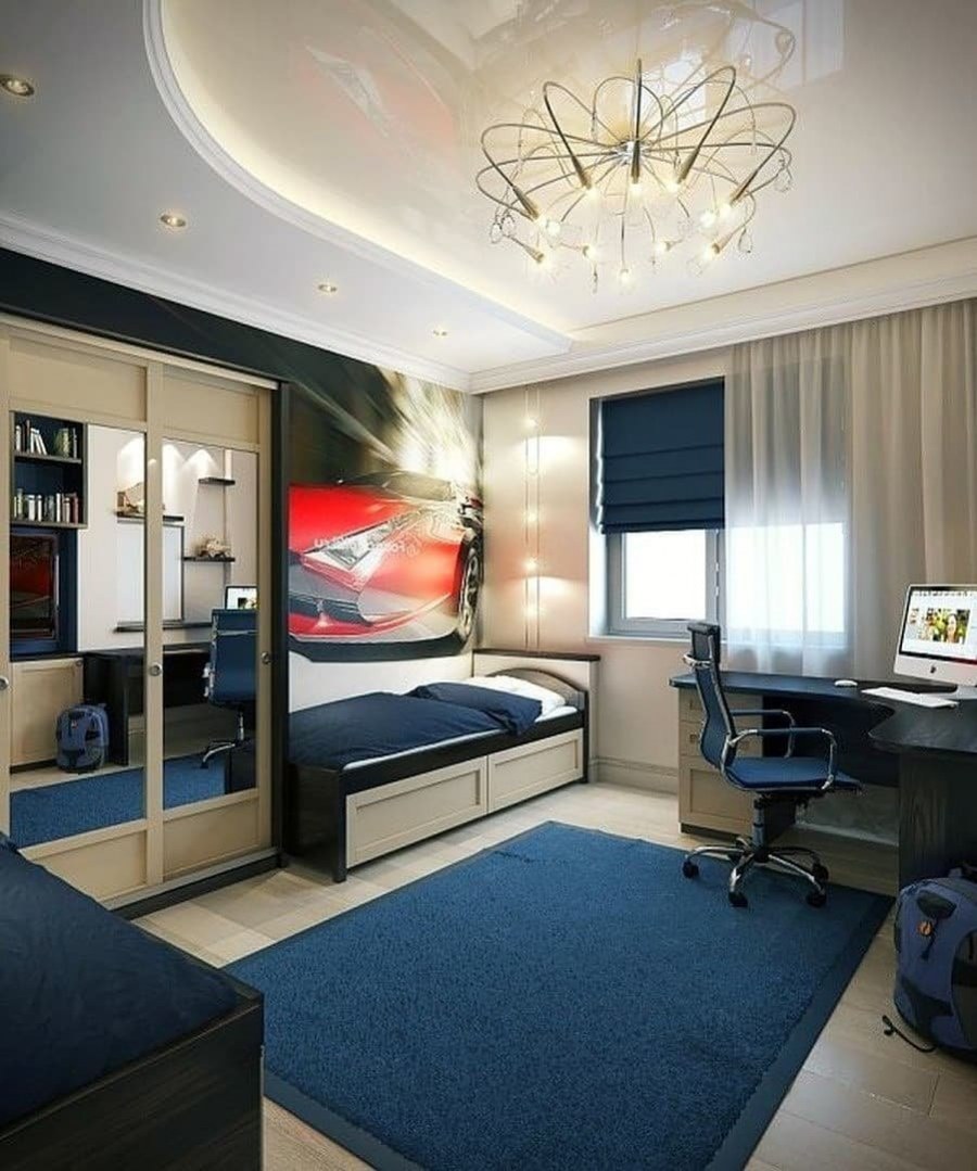 Дизайн комнаты сыну 7 лет