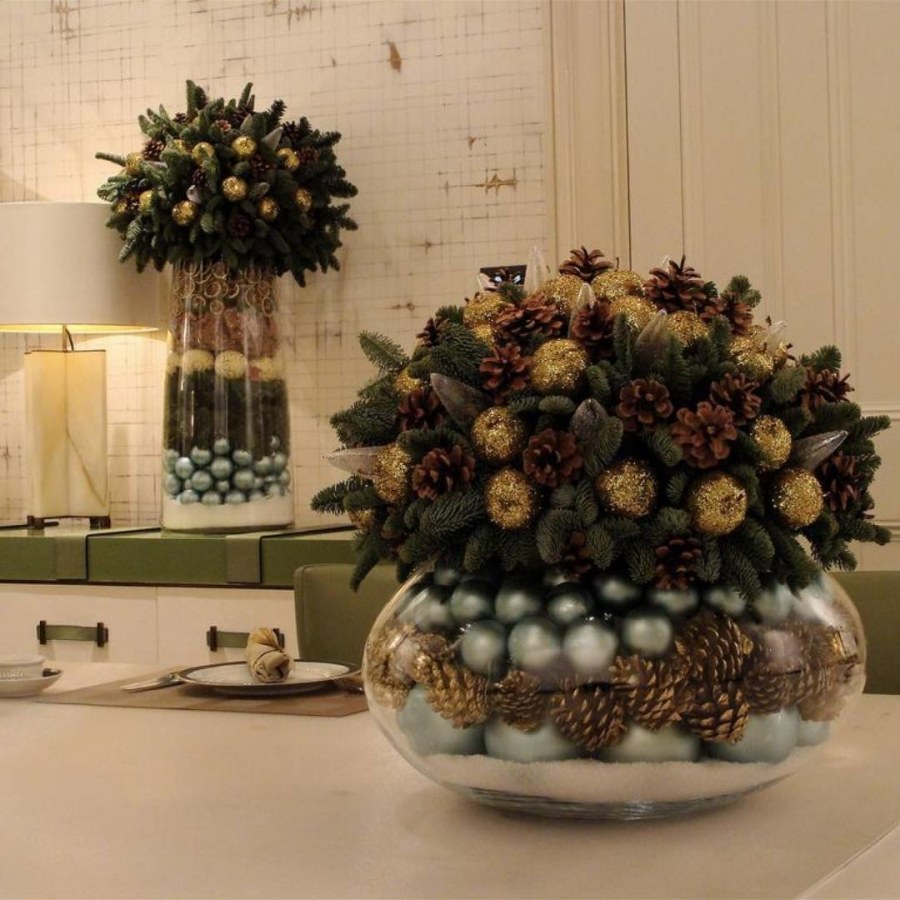 Новогоднее украшение интерьера