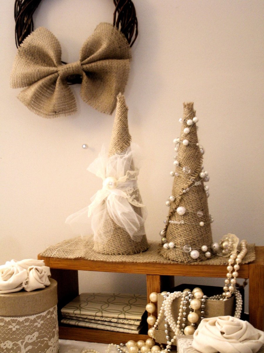 Украшения из Мешковины