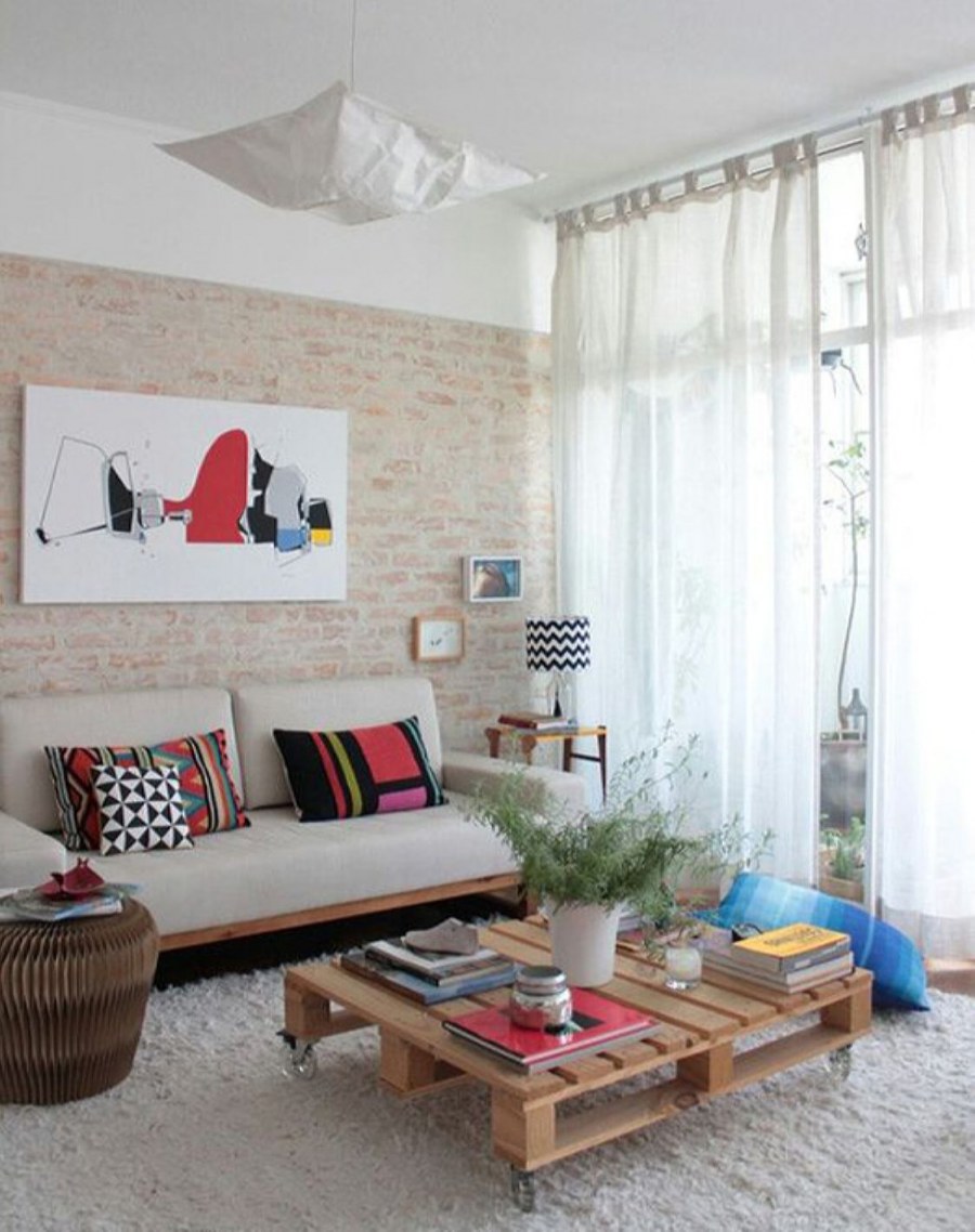 Отделка стен в скандинавском стиле