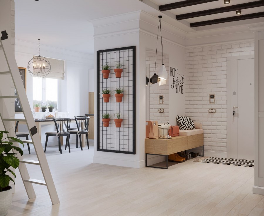 Вагонка в скандинавском стиле