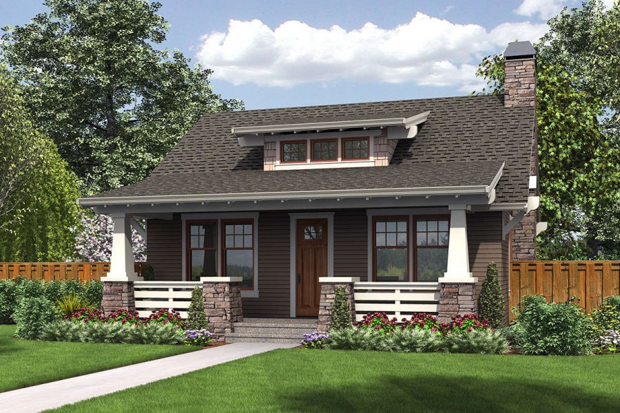 Дом в стиле Крафтсман проект